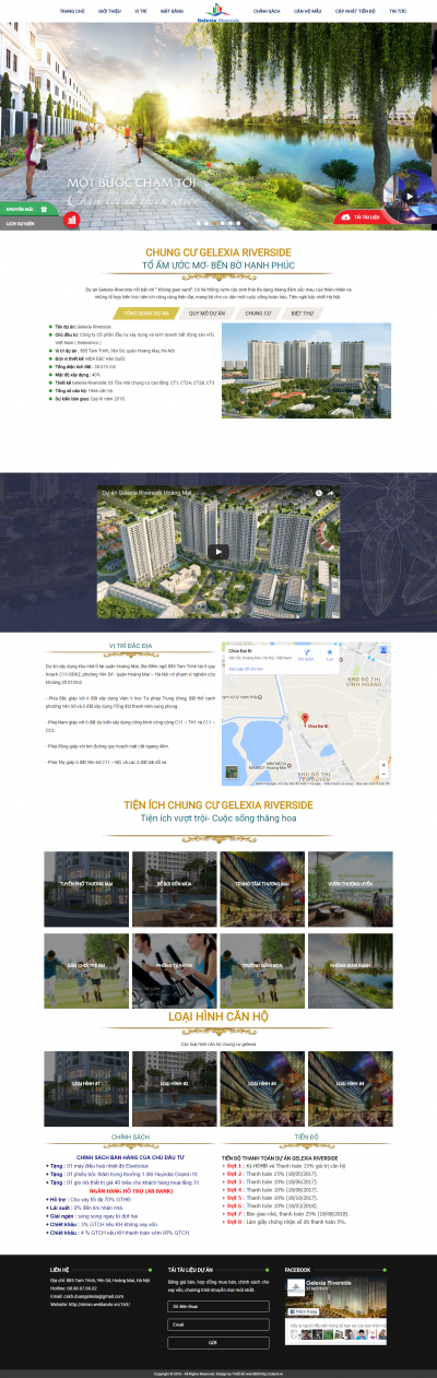 Giao diện website Bất động sản Z - 163