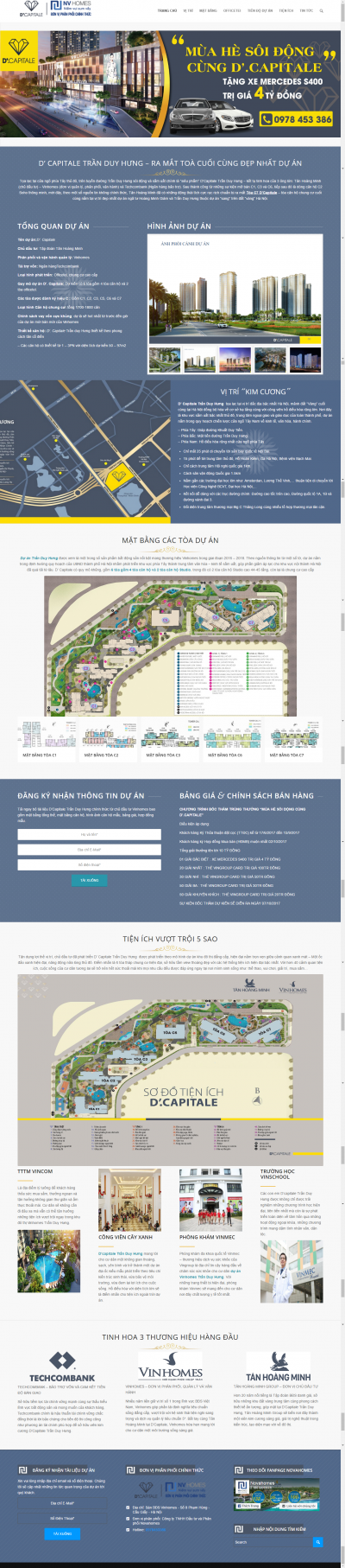 Giao diện website Bất động sản Z - 219