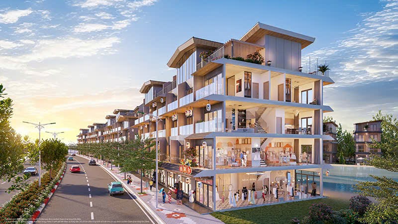 Shophouse biển Vinhomes Green Paradise Cần Giờ