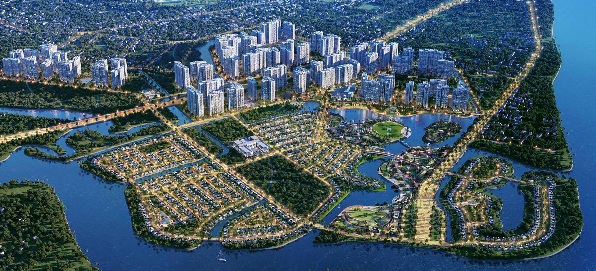 Phối cảnh tổng thể khu đô thị Vinhomes Grand Park, TP. Thủ Đức