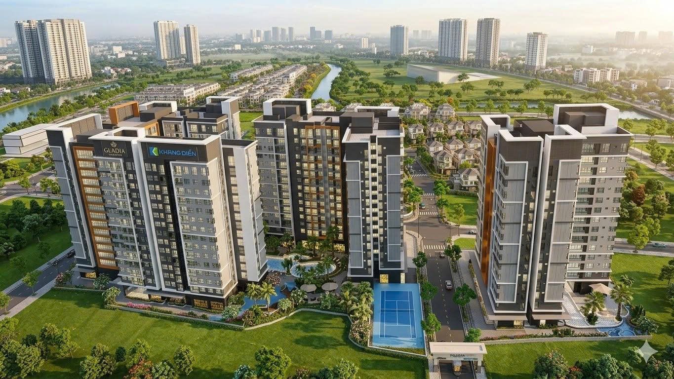 căn hộ gladia heights phối cảnh