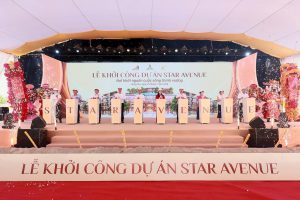 Lễ khởi công dự án Star Avenue tại phường Trần Lãm, Hưng Yên với sự tham gia của đại diện chủ đầu tư