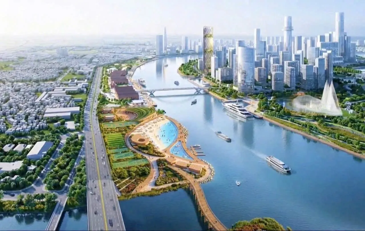 Vị trí phân khu 2C Thủ Thiêm nơi Sun Group triển khai dự án Sun Thủ Thiêm