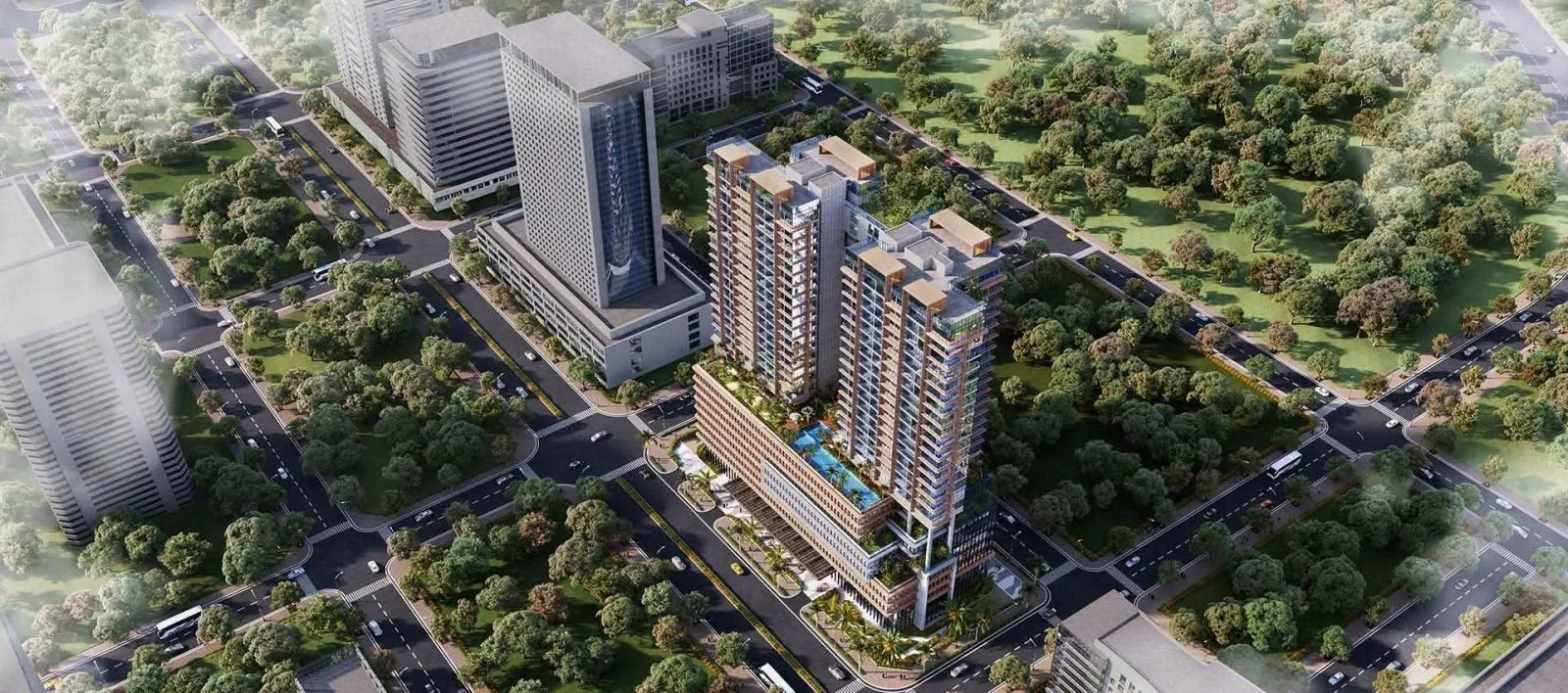 Quy hoạch và mặt bằng The Luxon