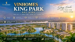 Banner giới thiệu dự án Vinhomes King Park tại phường Hòa Long, Bắc Ninh