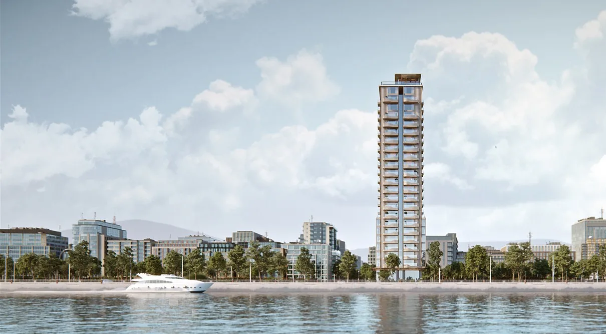 Phối cảnh căn hộ The Filmore Đà Nẵng ven sông Hàn của chủ đầu tư Filmore Development